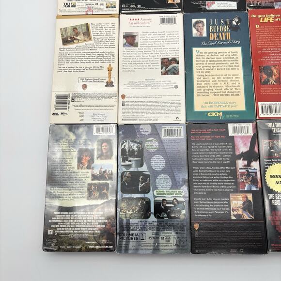 Lot Of 12 VHS Movies - Classics/Blockbusters - Drama Action Suspense - Pre-owned - Picture 10 of 11